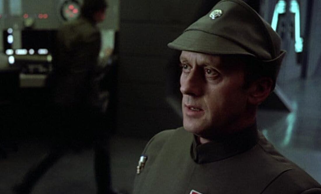 El actor Kenneth Colley en "El imperio contraataca". Foto: IMDb.