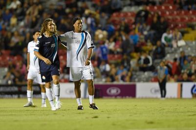 Leyendas empatan en Partido por la Paz