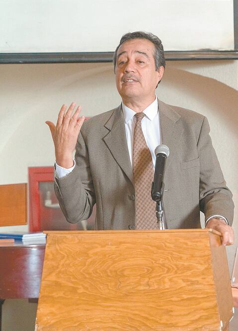 Dificultades. Alfredo Domínguez Marrufo señaló que el futuro del trabajo es un reto para todos. Foto/ESPECIAL