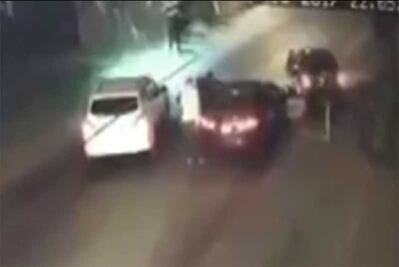 Así roban autos en la Reyes Heroles