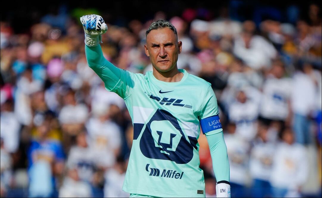 Keylor Navas anhela dejar un legado en Pumas y también sueña con levantar títulos / FOTO: Imago7