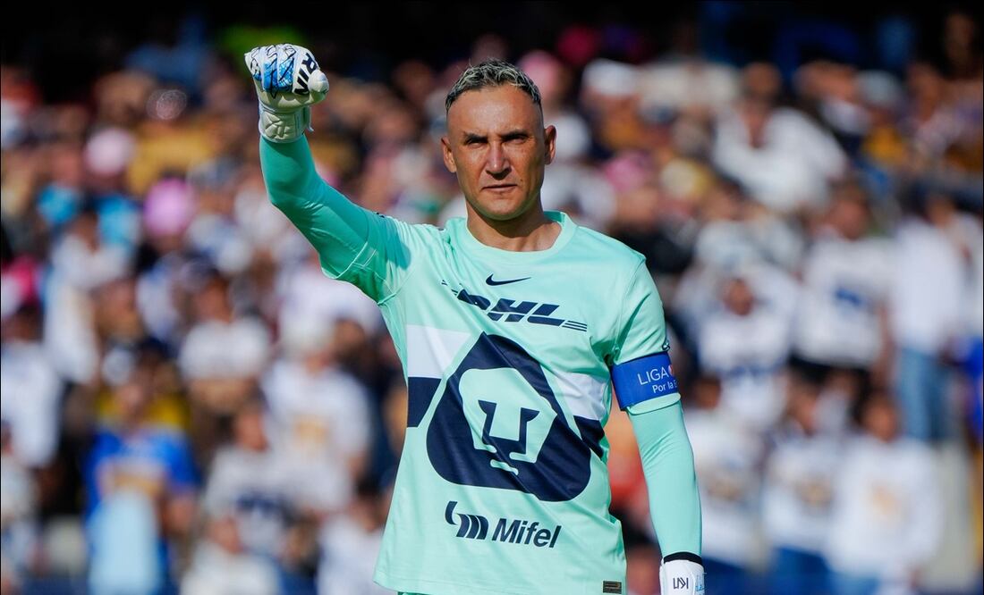 Keylor Navas anhela dejar un legado en Pumas y también sueña con levantar títulos / FOTO: Imago7
