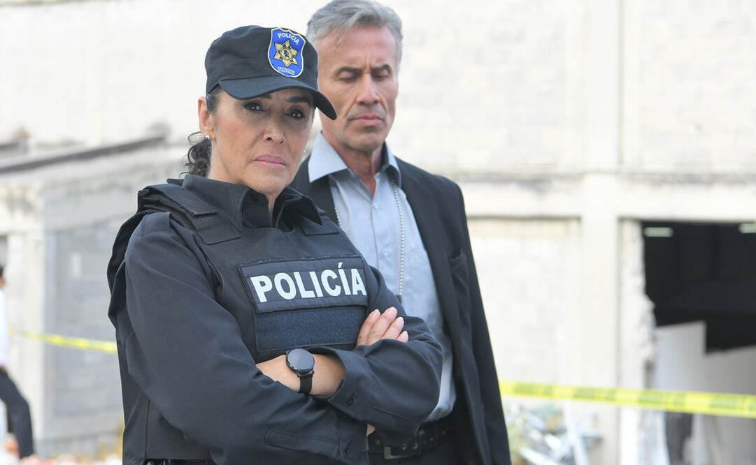 La actriz participa en la nueva temporada de Lo que callamos las mujeres, donde interpreta a una investigadora en un caso de feminicidio, Foto: TV Azteca
