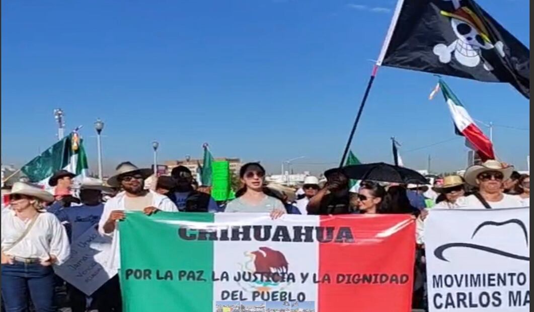 Marcha por la paz en Chihuahua. Foto: especial
