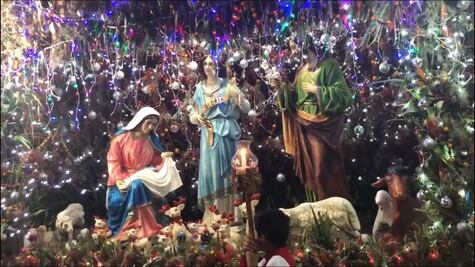 Celebran Navidad de "El Niño Florero" en Chiapas