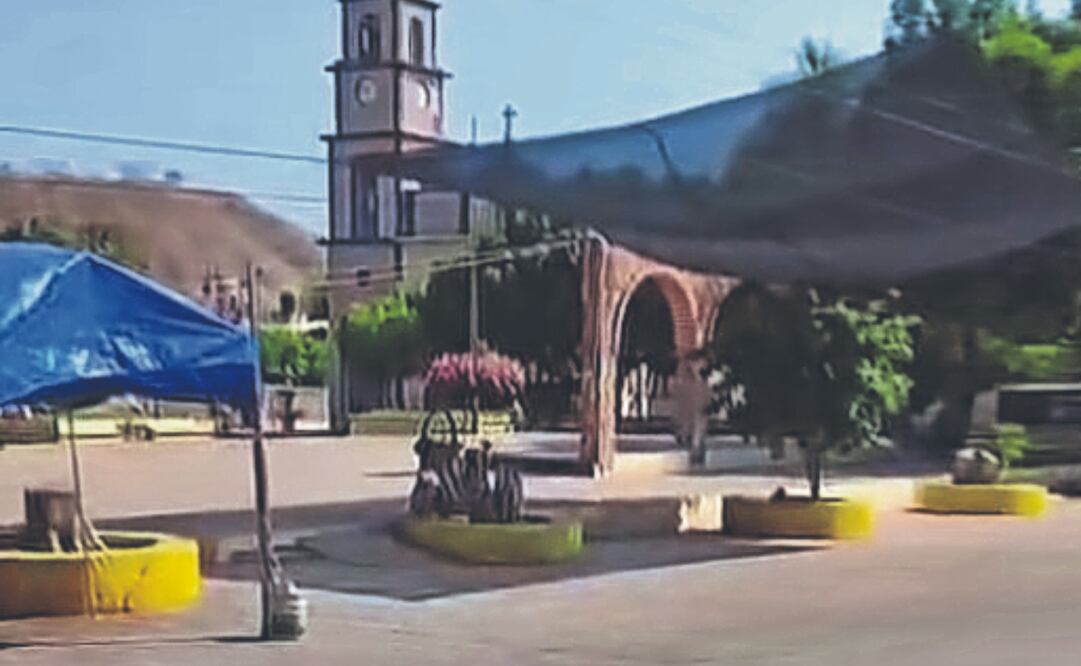 Las calles de Los Olivos lucen desiertas por los enfrentamientos. Captura de Video