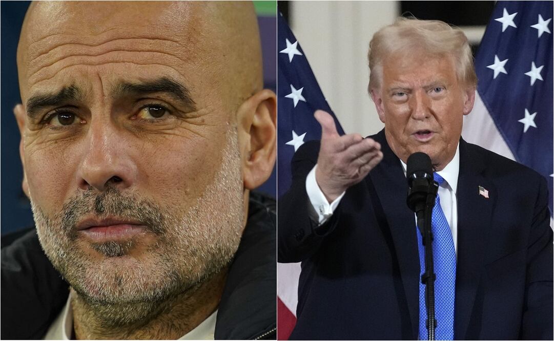 FOTO: ESPECIAL - Pep Guardiola lanza indirecta a Donald Trump; rechazó mensajes de racismo