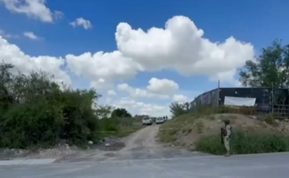 Hallan cadáver sobre un terreno en la colonia Zacatecas, del municipio de Pesquería, Nuevo León (11/09/2025). Foto: Especial