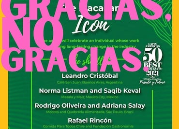 Le dicen “Gracias, no gracias” a The World’s 50 Best LATAM