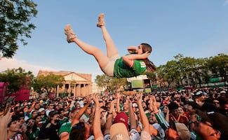 Fiesta en Guadalajara para el último partido