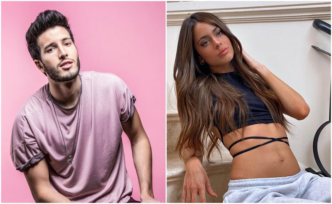 Sebastián Yatra y Tini Stoessel. Fotos: EFE y Captura Instagram