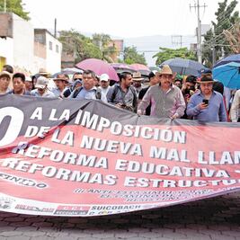 Carta de AMLO a CNTE, recordatorio del apoyo en campañas, afirman