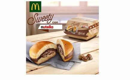 La hamburguesa de Nutella, la nueva apuesta de McDonald's