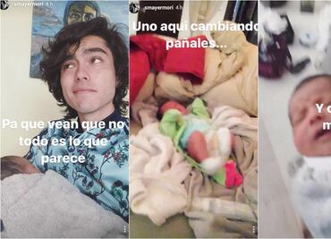 Sergio Mayer Mori muestra el rostro de su hija