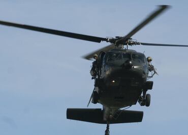 Helicóptero dispara por error a policías durante captura de Ovidio Guzmán en Culiacán