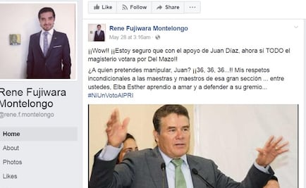 Nieto de Elba pide "ni un voto al PRI"