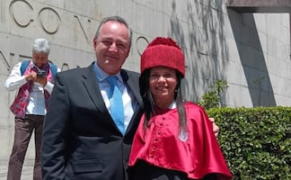 IPN otorga Doctor Honoris Causa a Manuela Obrador Narváez, prima de AMLO; "gracias por poner la técnica al servicio de la patria"