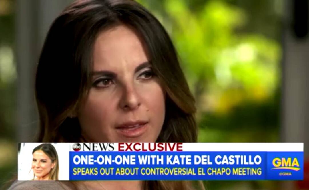 Los ojos del Chapo "penetran como dagas": Kate