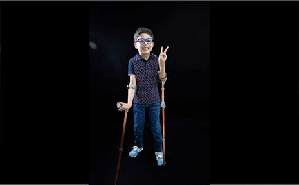 "Nos tienen que incluir más", dice el niño Julián Aguilar Tello, protagonista de "Los dos hemisferios de Lucca"