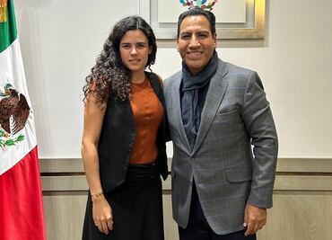 Revisan agenda legislativa secretaria de Gobernación y presidente de la Jucopo