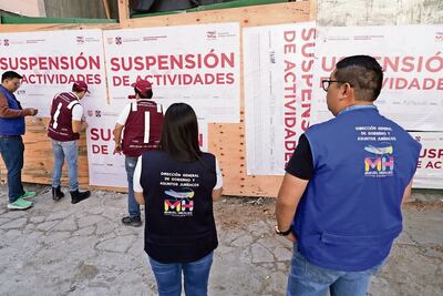 Miguel Hidalgo colocó 210 sellos de clausura a obras durante 2025