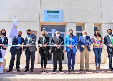 Ricardo Gallardo inaugura sala de emergencias de Hospital General de San Luis Potosí