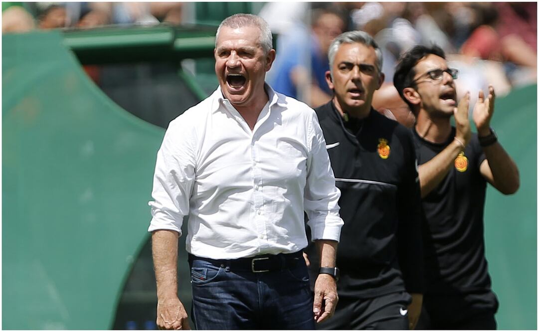 Javier Aguirre y el Mallorca son goleados por el Elche / FOTO: EFE
