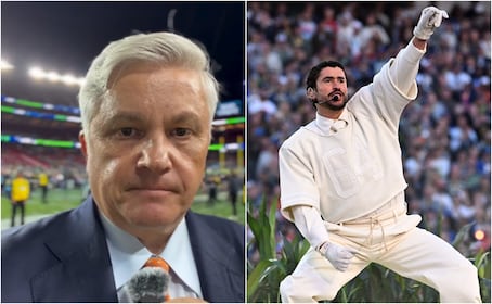 Reportero de ESPN rompe en llanto por  show de Bad Bunny; seguidora de Trump lo critica: "quieren borrar la cultura americana y blanca"