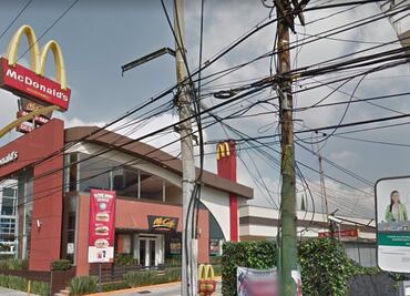 Roban 2 mil pesos de McDonald's en Jardines del Pedregal