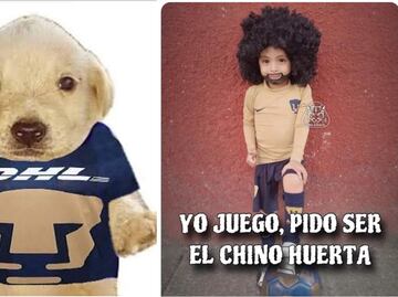 Los mejores memes de Pumas y Chino Huerta tras agónico triunfo ante Atlético de San Luis