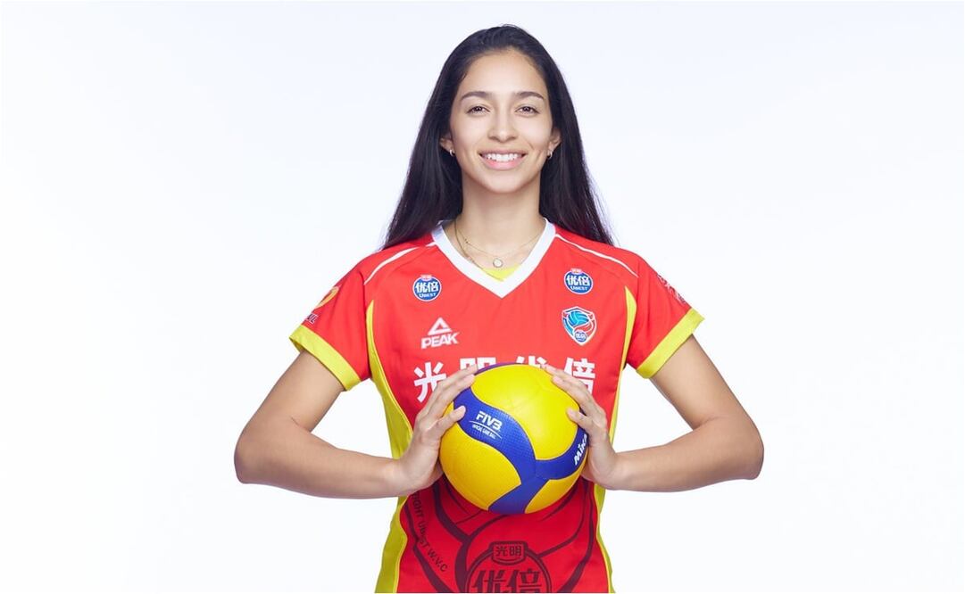 Samantha Bricio actualmente juega en China / FOTO: Twitter