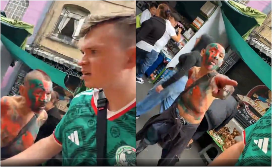 El hombre armado alcanzó al joven de 21 años y exigía que parara su grabación. Foto: X