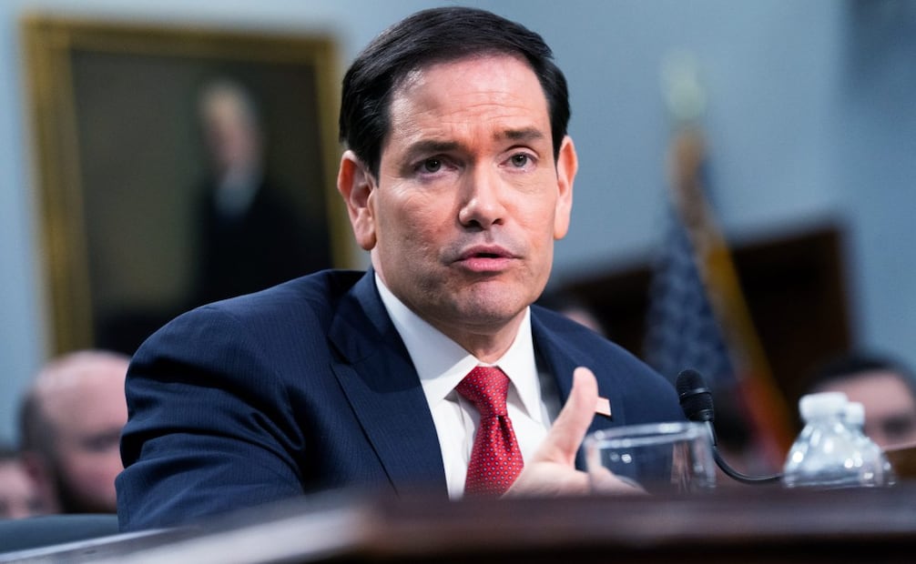 Rubio remarcó que este es "un hemisferio que cumple" y pidió que la elección de sus socios se haga con transparencia absoluta. Foto: AP