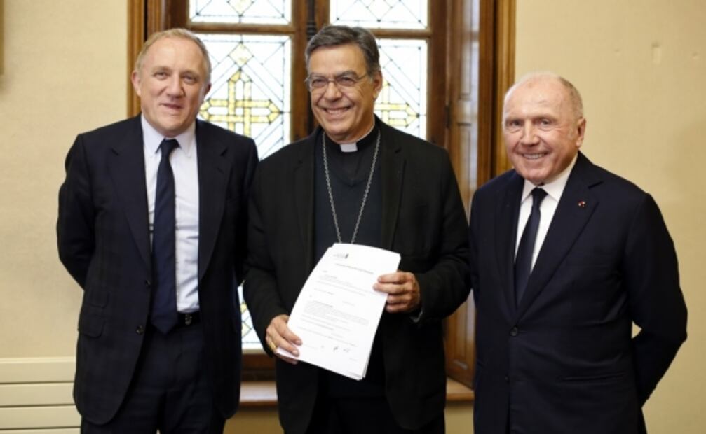 Magnate francés concreta donación de 100 millones de euros para Notre Dame