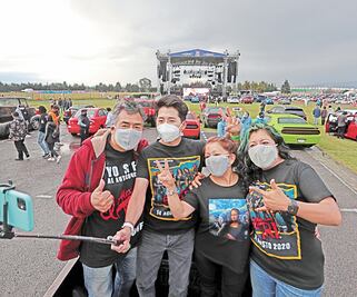 Autoconciertos encienden motores en la era del Covid