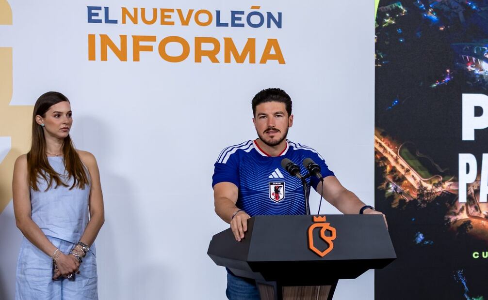 El gobernador de Nuevo León, Samuel García. Foto: Gobierno de Nuevo León.