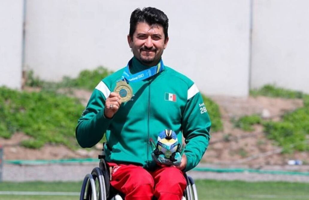 El arquero Samuel Efrén Molina, medallista en los Juegos Parapanamericanos Santiago 2023. Foto: Especial