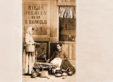 La botana que acompañaba al pulque