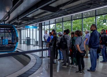 Línea 1 y 3 del Cablebús reanudan servicio; fue suspendido por tormenta eléctrica este 22 de marzo