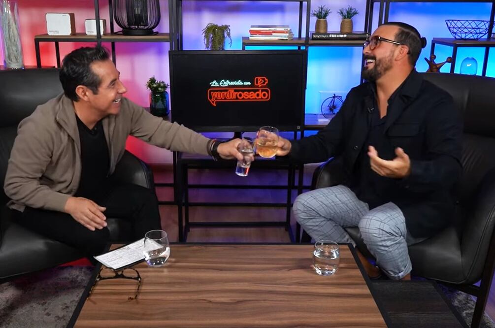 Ricardo Margaleff se convirtió en el último invitado en el programa de entrevistas de Yordi Rosado. 
Foto: YouTube