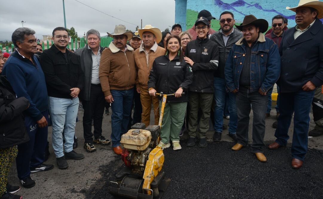 Obras de rehabilitación en Tlalpan / Foto: Especial