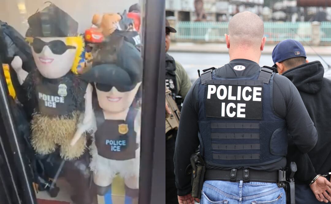 Piñatas virales de ICE causan furor en redes sociales. Foto: Redes sociales/ICE