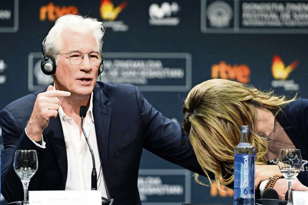 El actor arribó al festival desde el viernes (JAVIER ETXEZARRETA. EFE)