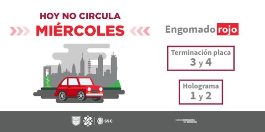 ¿Qué autos no circulan este miércoles 18 de octubre 2023?