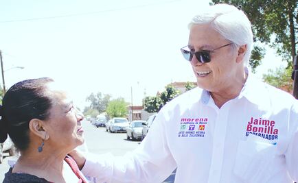 Convoy de Jaime Bonilla golpea a peatón al invadir carril confinado en Tijuana