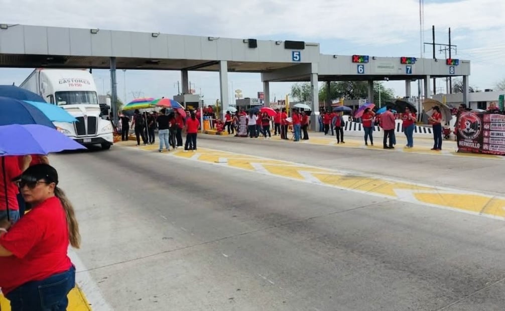 La movilización se realizó de manera simultánea en distintas regiones del estado de Sonora.
Foto: Especial.