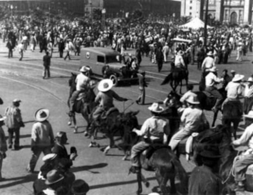 El sangriento choque entre fascistas y comunistas que se libró en el Zócalo en 1935