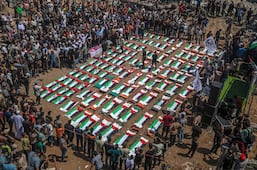 Entierran en Gaza a 112 parientes; se trata del funeral familiar más masivo en la Franja