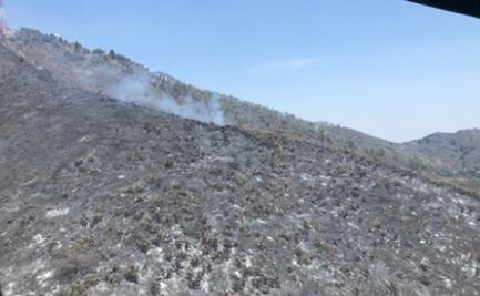 Incendio en la Sierra de Guadalupe afectó 3 municipios del Edomex