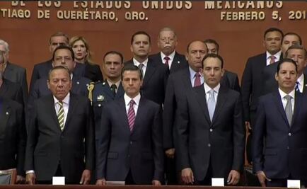 EPN conmemora Promulgación de la Constitución de 1917